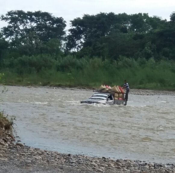 Incrementa nivel del río Polochic