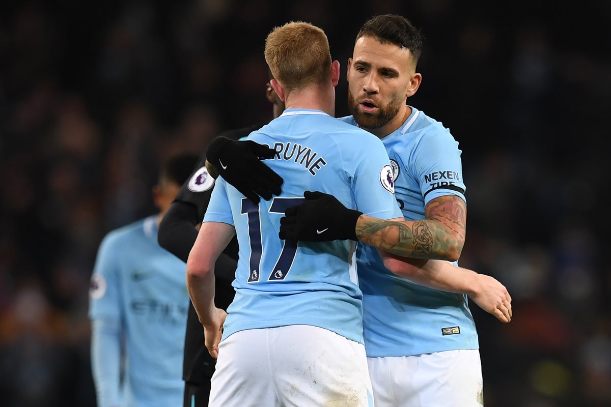 El Manchester City se encuentra en primer lugar con 43 puntos. (Foto Prensa Libre: AFP)