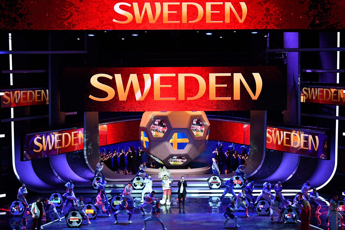 Suecia, que eliminó a Italia, está en el "Grupo de la Muerte" junto a Alemania, México y Corea. (Foto Prensa Libre: AFP)