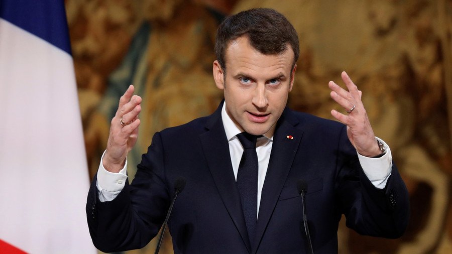 Emmanuel Macron, presidente francés. (Foto Prensa Libre: EFE)