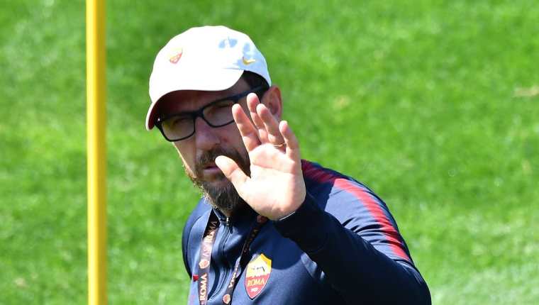 El técnico de la Roma espera dar un primer golpe en el juego de ida de la Liga de Campeones. (Foto Prensa Libre: AFP)