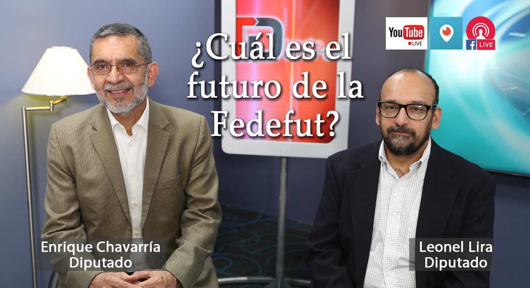 Los diputados Carlos Enrique Chavarría y Leonel Lira son los invitados de este lunes en La Entrevista de Tododeportes. (Foto Prensa Libre: Congreso de la República)