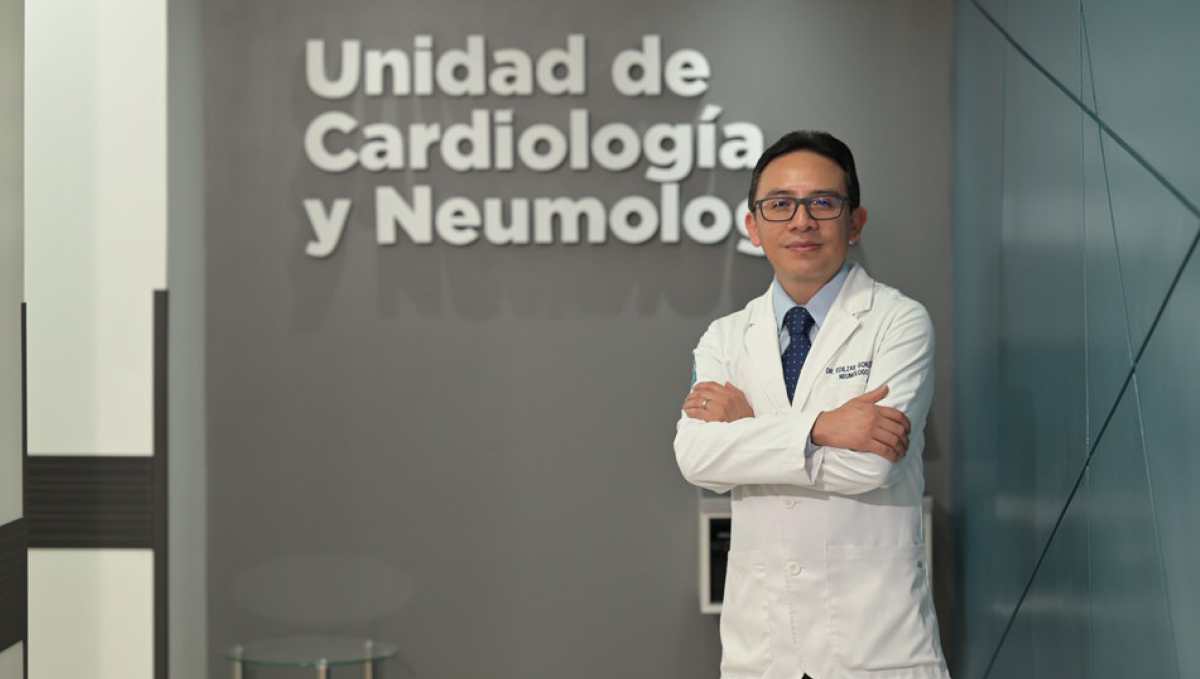 Dr. Edilzar González, Physician and Respiratory Physician.