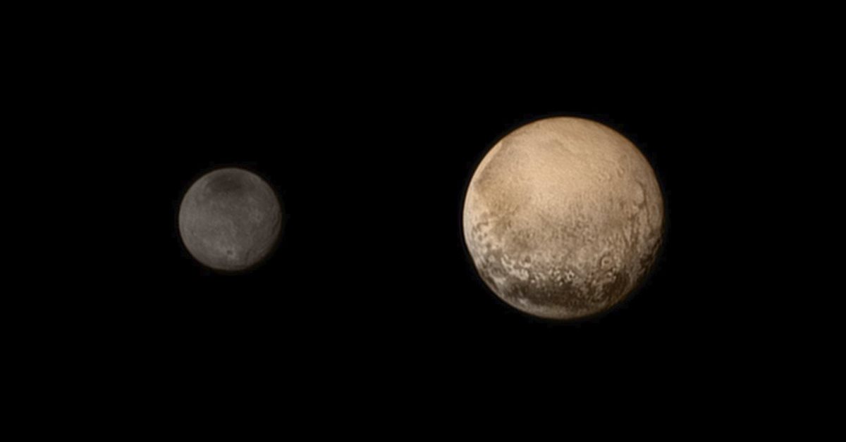 Imagen de Plutón, captada por la nave espacial "New Horizons" de la NASA, lo más cerca que se ha estado nunca del desconocido planeta. (Foto Prensa Libre: EFE)