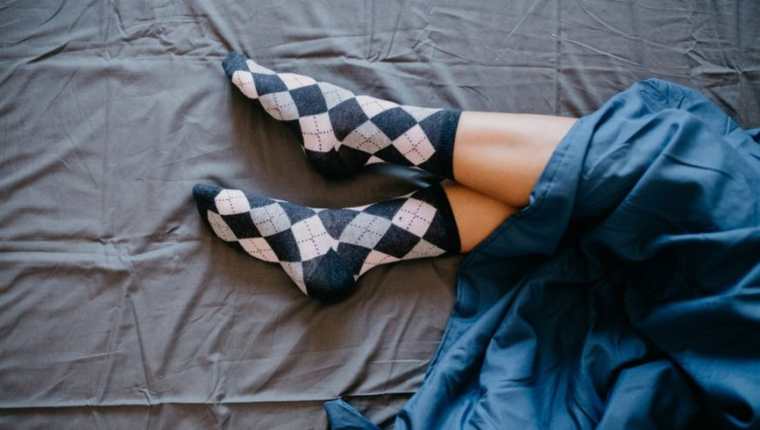 ¿Tienes algunos calcetines especiales para dormir? (Getty Images).