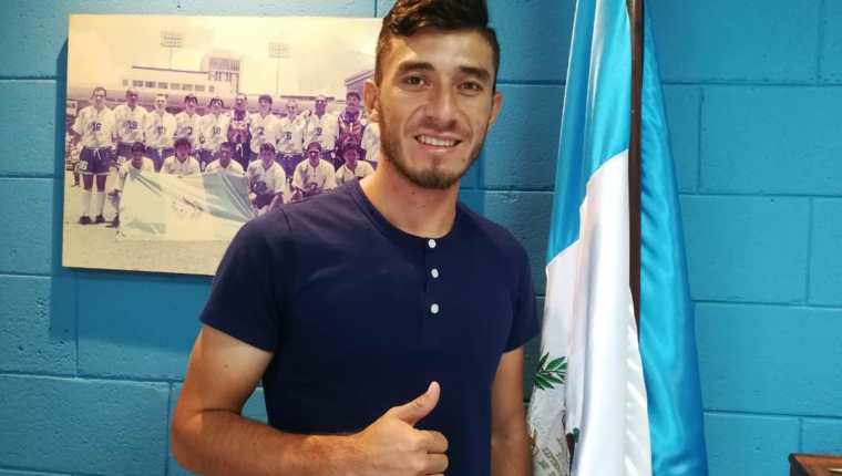 Wilson Pineda es uno de los jugadores consentidos del técnico guatemalteco Wálter Claverí. (Foto Prensa Libre: Francisco Sánchez)