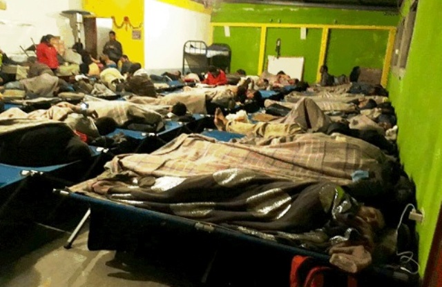 La Conred prepara varios albergues para atender a las personas vulnerables por la época fría. (Foto Prensa Libre: Conred)