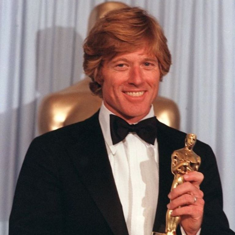 El actor convertido en director Robert Redford logró el Oscar con su película "Gente corriente". (AP)