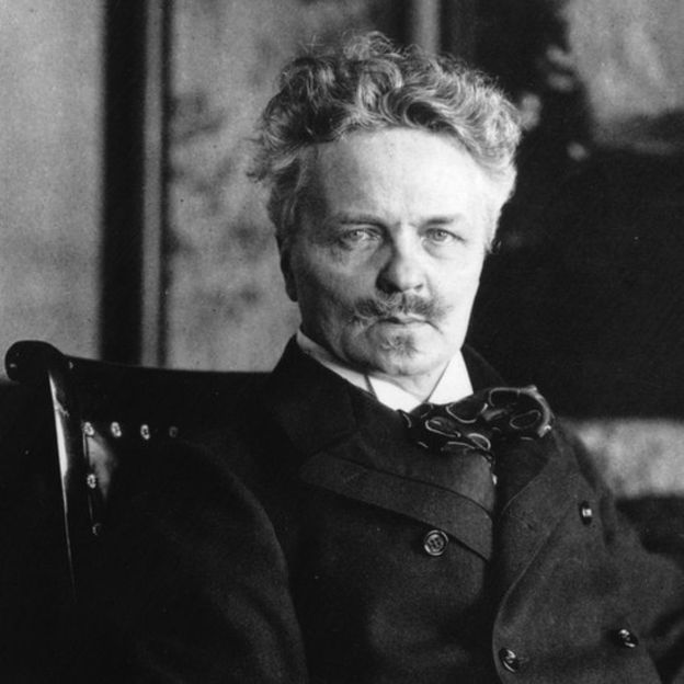 El novelista sueco August Strindberg se creía científico.HULTON ARCHIVE / GETTY