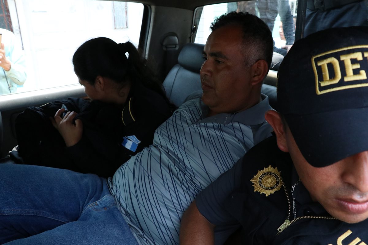 Muñoz fue capturado en una vivienda de la cabecera departamental. (Foto Prensa Libre: Enrique Paredes)