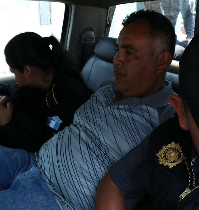 Muñoz fue capturado en una vivienda de la cabecera departamental. (Foto Prensa Libre: Enrique Paredes)