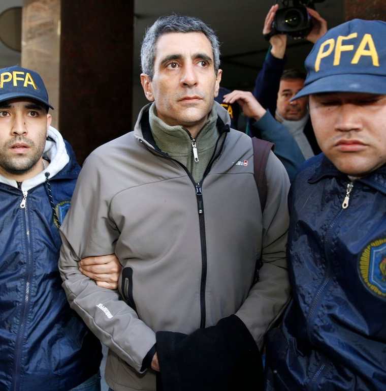 Roberto Baratta fue arrestado junto con varios otros exfuncionarios y empresarios en el marco de un nuevo escándalo de soborno, apodado "cuadernos de corrupción", que salpica a la expresidenta Cristina Kirchner y una compañía vinculada a la familia del presidente Mauricio Macri.(AFP).