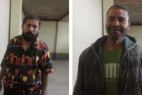 Dos extranjeros fueron capturados por extorsionar al sacristán de una iglesia católica en Sololá. (Foto Prensa Libre: PNC)<br _mce_bogus="1"/>