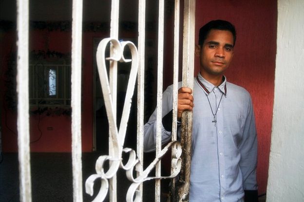 Michell Parra dice que para él y su hermano Juan Carlos Sánchez Latorre era "como el tío grande". (Foto: Humberto Matheus)