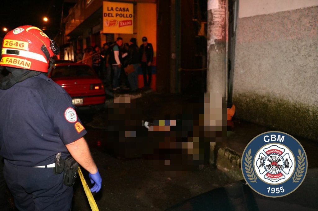 Bomberos Municipales no pudieron reanimar a la persona baleada en Miralvalle.