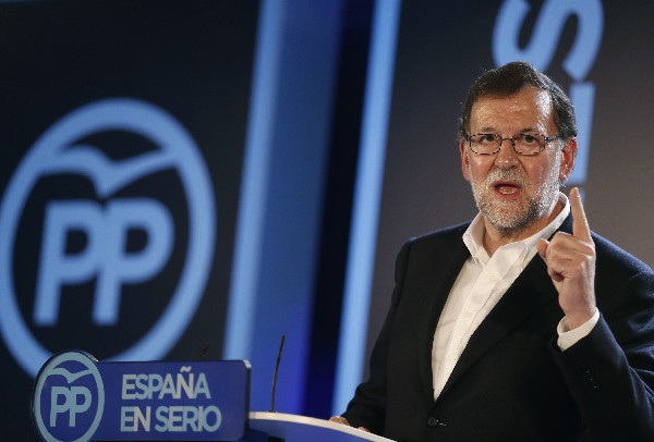 Mariano Rajoy participa en  la Convención del PP. (EFE).