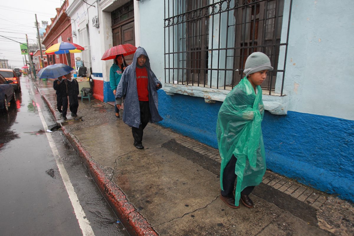 Se espera que la lluvia retorne al territorio nacional a partir de este jueves. (Foto Prensa Libre: Hemeroteca PL)