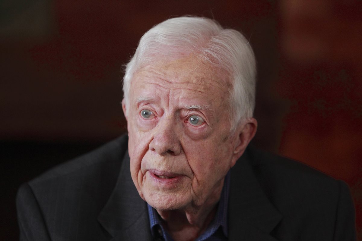 <em>Jimmy Carter ocupó la Casa Blanca entre 1977 y 1981. (Foto Prensa LIbre:AP)</em>