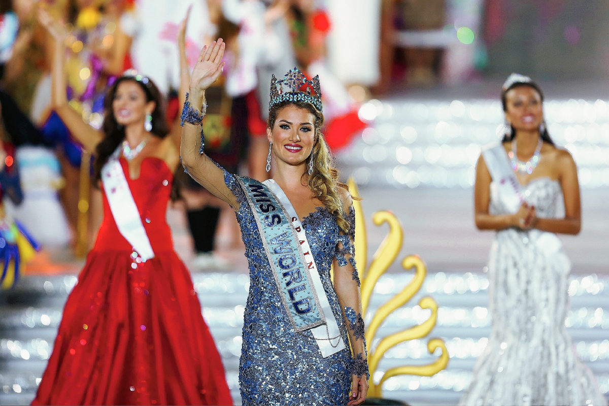 Mireia Lalaguna, de 22 años, es la Miss Mundo 2015. (Foto Prensa Libre: AP)