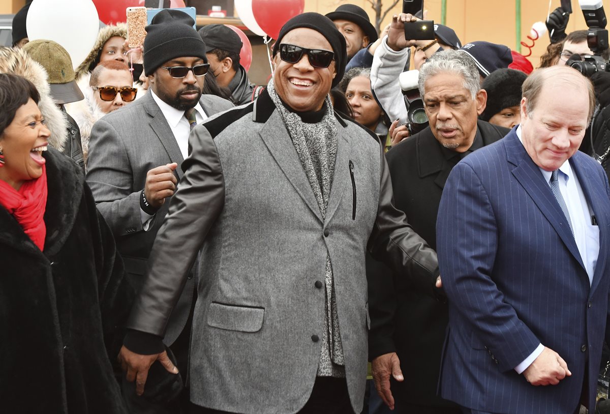 El cantautor Stevie Wonder llegó a Detroit, donde vivió sus primeros años. (Foto Prensa Libre: AP)