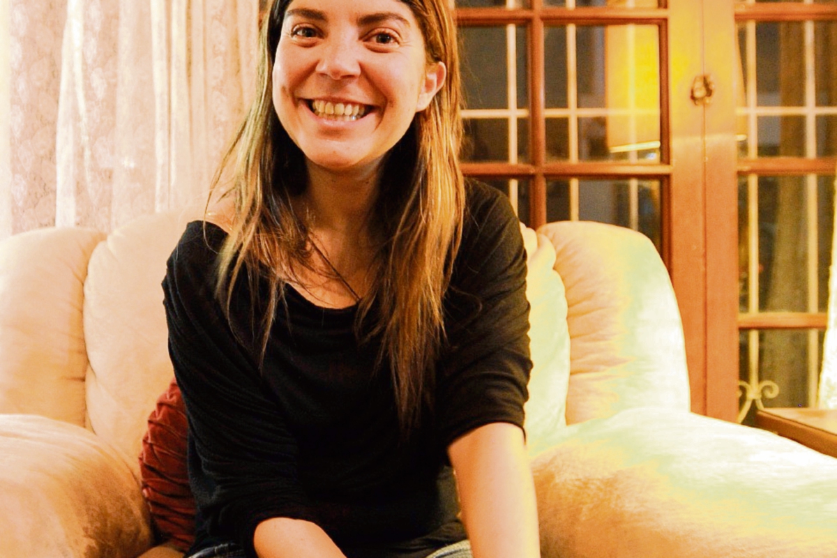 Bárbara Padilla se mostró feliz en su casa junto a su hijo Daniel Francisco, con quien disfrutará hoy el Día de la Madre. (Foto Prensa Libre: Francisco Sánchez)
