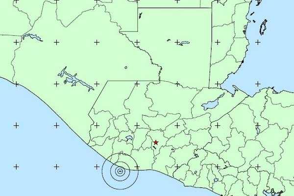 Sismo tuvo su epicentro en Escuintla. (Foto Prensa Libre: Insivumeh)