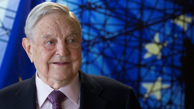 George Soros nació en Hungría y sobrevivió a la ocupación nazi. EPA