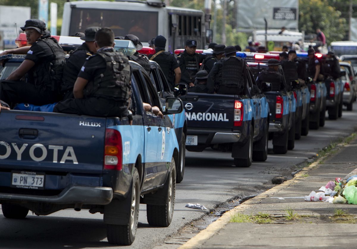 Todo apunta a que Ortega decretará un estado de excepción en Nicaragua, advierte la CIDH. (Foto Prensa Libre: EFE)