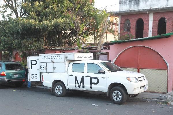 Inmueble donde murió   Etelvina Padilla.