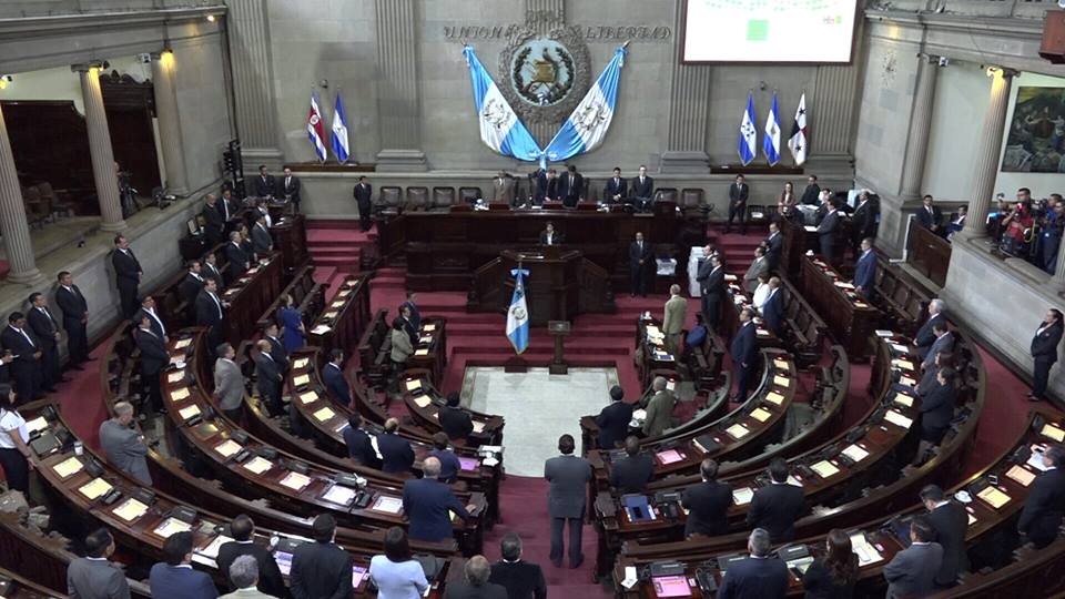 La sesión plenaria realizada este martes no tuvo grandes avances legislativos. (Foto Prensa Libre: Congreso)