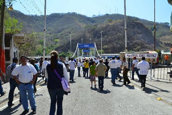 Puente el Jobo, que sirve como paso fronterizo entre Guatemala y El Salvador (Foto Prensa Libre)<br _mce_bogus="1"/>
