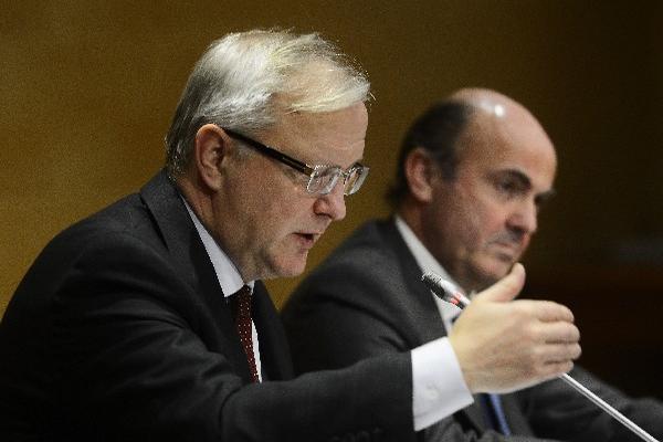 Olli Rehn, vicepresidente de la CE. (Foto Prensa Libre: AFP)