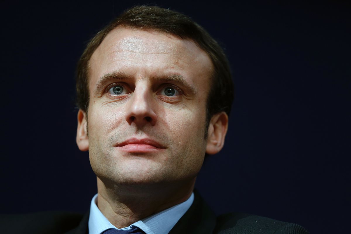 Emmanuel Macron, ministro de Economía de Francia. (Foto Prensa Libre: AFP).