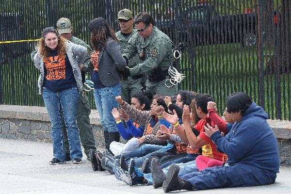 Captura de migrantes en EE. UU.