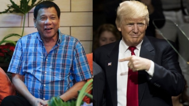Duterte dice que Trump le deseó éxito en campaña antidroga. (Foto Prensa Libre: AFP)