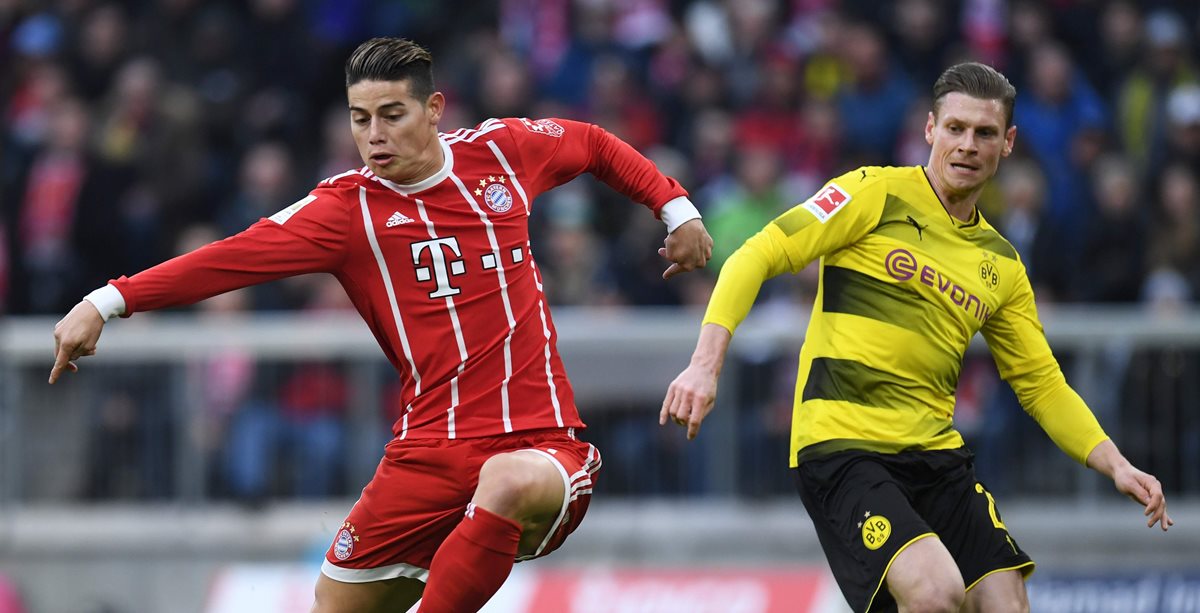 James Rodríguez está alcanzando su mejor nivel con el Bayern Múnich. (Foto Prensa Libre: AFP)