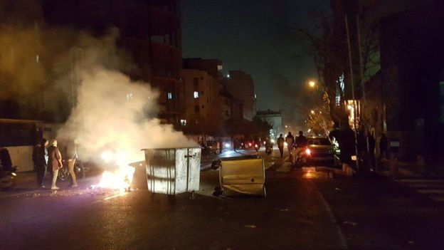 Ha habido un sinnúmero de protestas en Irán durante el último año. FOTO: Reuters