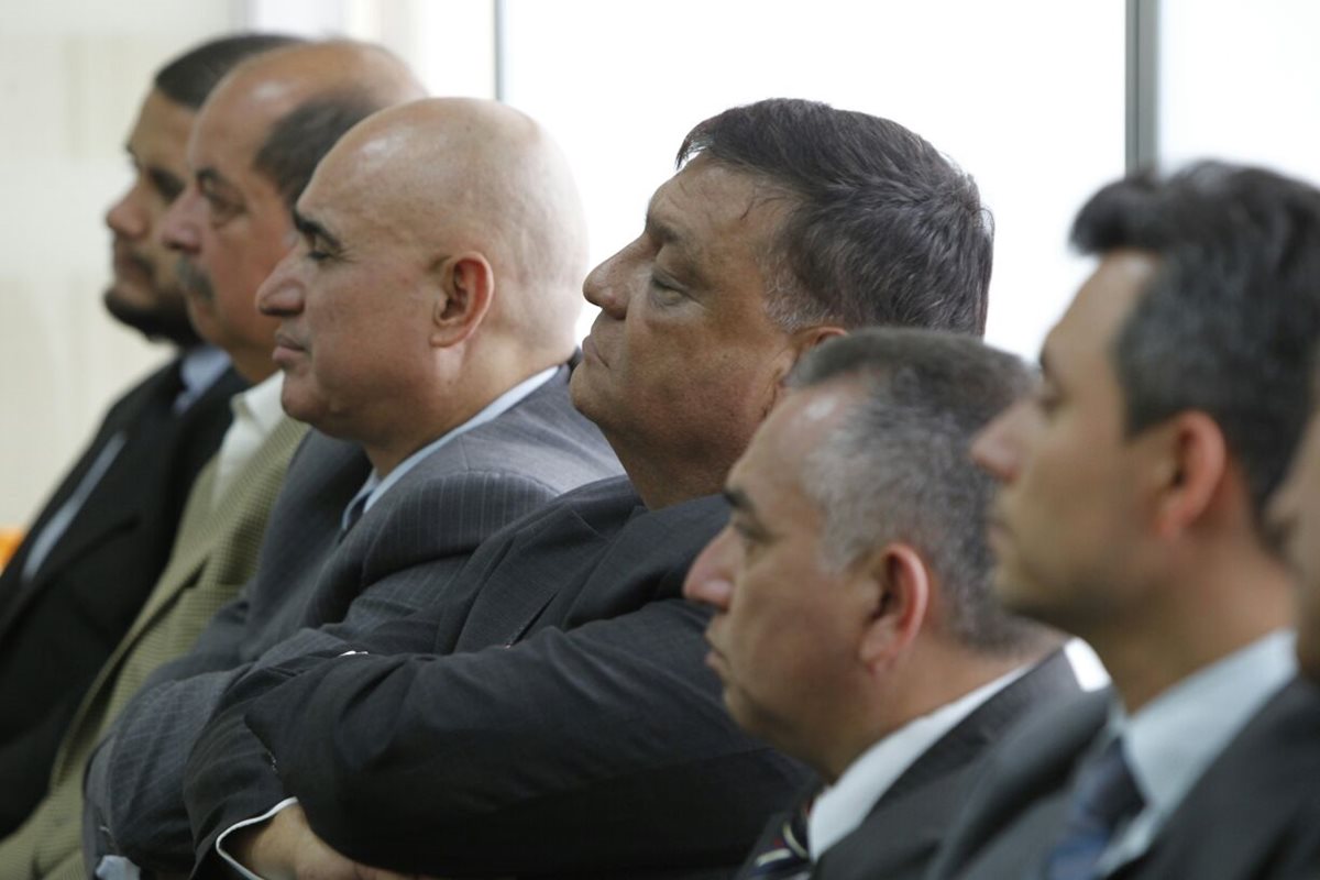 Carlos Herrera, en la audiencia donde fue ligado a proceso. (Foto Prensa Libre: Paulo Raquec)