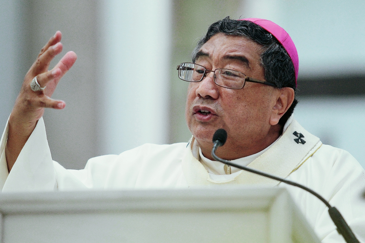 El arzobispo metropolitano, Óscar Julio Vian. (Foto Prensa Libre: Hemeroteca PL).