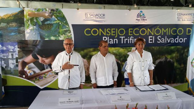 Consejo Económico del Plan Trifinio pretende reacticar la economía en la región fronteriza de El Salvador, Hunduras y Guatemala. (Foto Prensa Libre: Vicepresidencia)