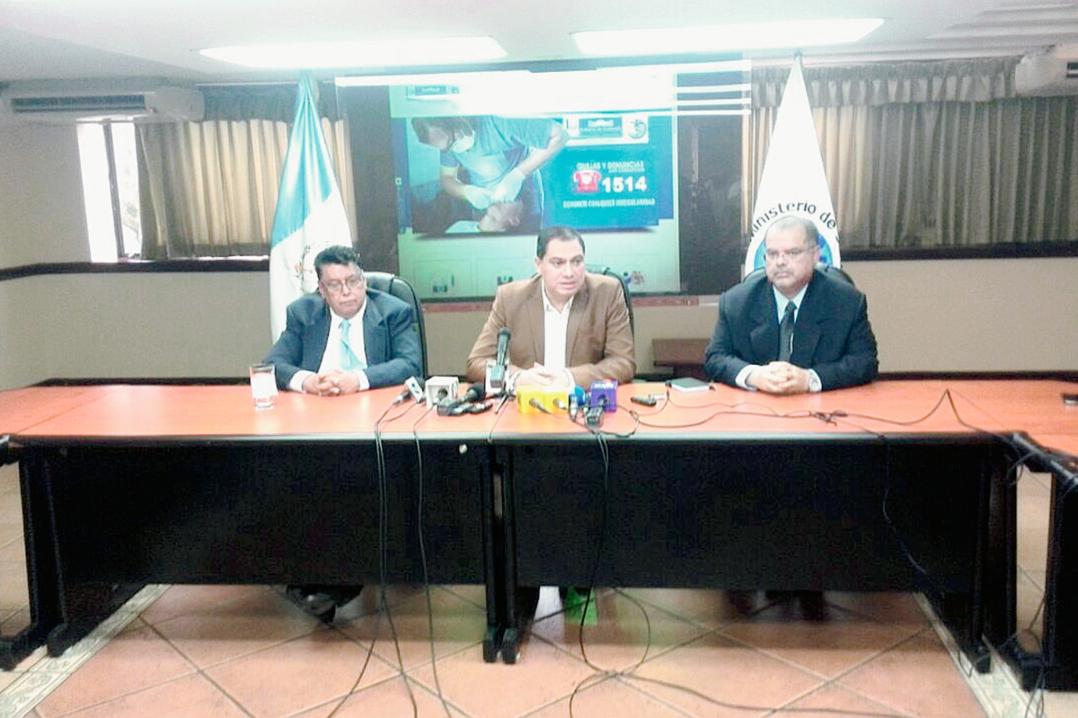 Las anomalías fueron detectado por auditores internos del ministerio en visitas sorpresas. (Foto Prensa Libre: Erick Ávila)