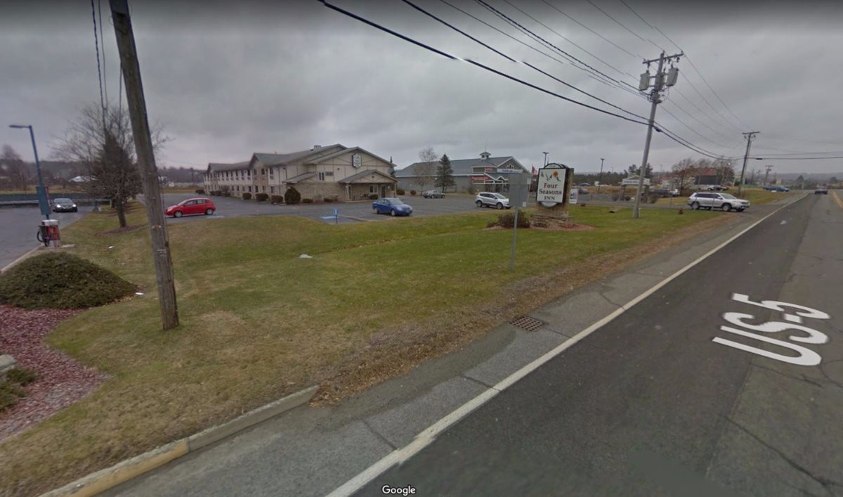 Inmigrantes fueron localizados en el Motel Four Seasons cerca de la frontera con Canadá. (Foto Prensa Libre: Google)