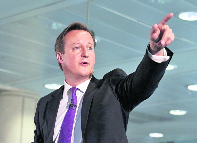 David Cameron, primer ministro de Inglaterra. (Foto: Hemeroteca PL)