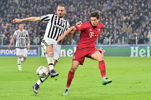 Juventus vino de atrás para igualar el juego 2-2 contra Bayern. (Foto Prensa Libre: AFP)