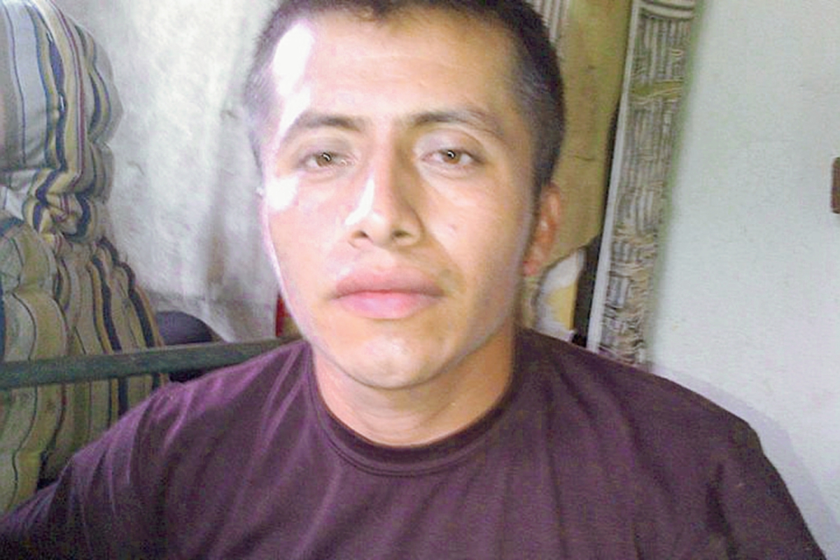 Oswaldo Paau Pop  es sindicado de la muerte de dos menores en Cahabón, Alta Verapaz. (Foto Prensa Libre: Eduardo Sam)