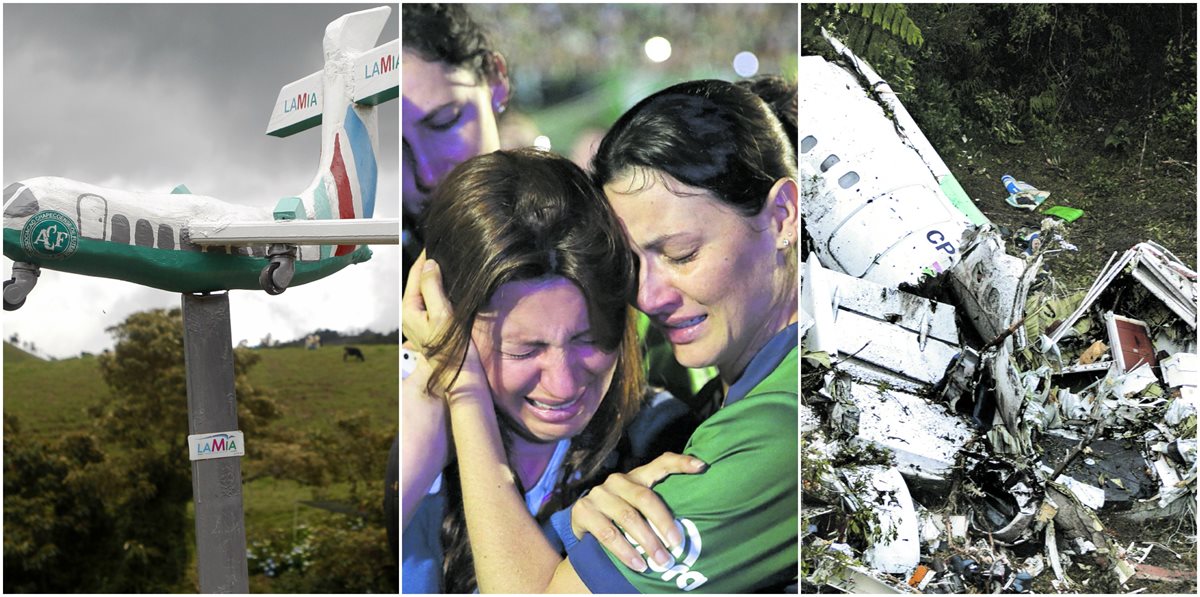 Este martes se recuerda la tragedia de Chapecoense hace un año. (Foto Prensa Libre: EFE/ Hemeroteca PL)