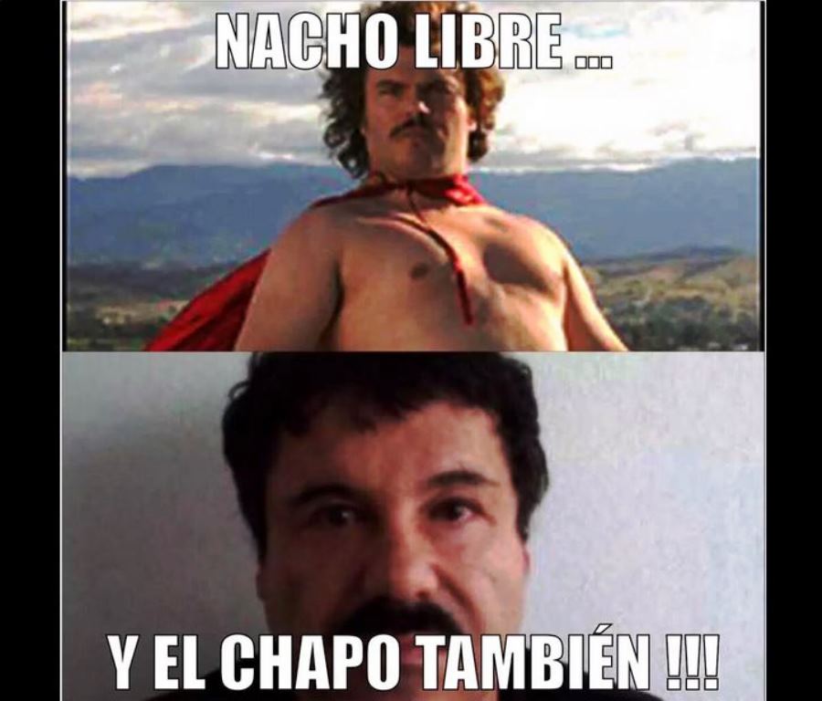 Memes sobre la fuga de Joaquín “el Chapo” Guzmán de una prisión mexicana.