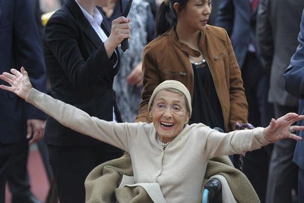 Luise Rainer se convirtió en una leyenda al ser la primera mujer en obtener el Óscar a la mejor actriz en dos ocasiones consecutivas. (Foto Prensa Libre: EFE)