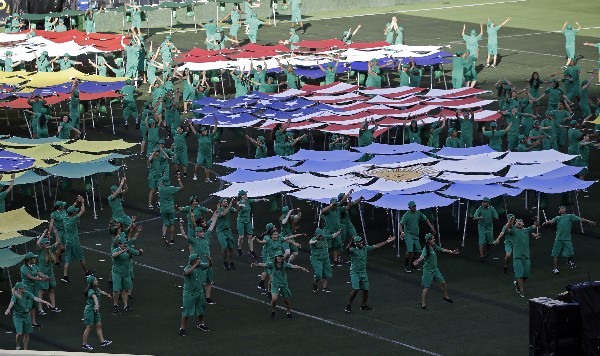 La fiesta de la Copa América arrancó este viernes en Santa Clara, California. (Foto Prensa Libre: AP).