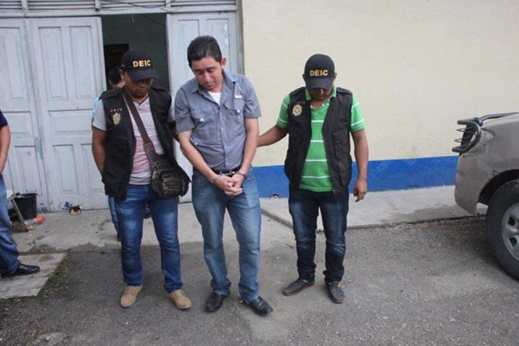 Jorge Luis Dubón es sindicado de violencia contra la mujer. (Foto Prensa Libre: Rigoberto Escobar).